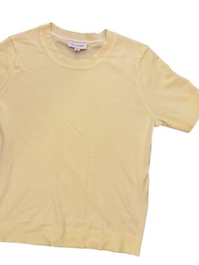 ✨Free Assembly Women’s Butter Yellow Short Sleeve Casual Top | L